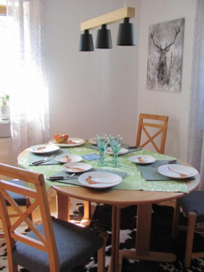 #7 Ferienhaus mit Schlossblick Trunkelsberg für max 6 Personen,Küche komplett eingerichtet, 2 Bäder 3 Schlafzimmer Top-Ausstattung